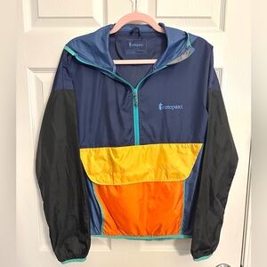 (Cotopaxi) Blue and Orange Women’s Windbreaker, size XS
